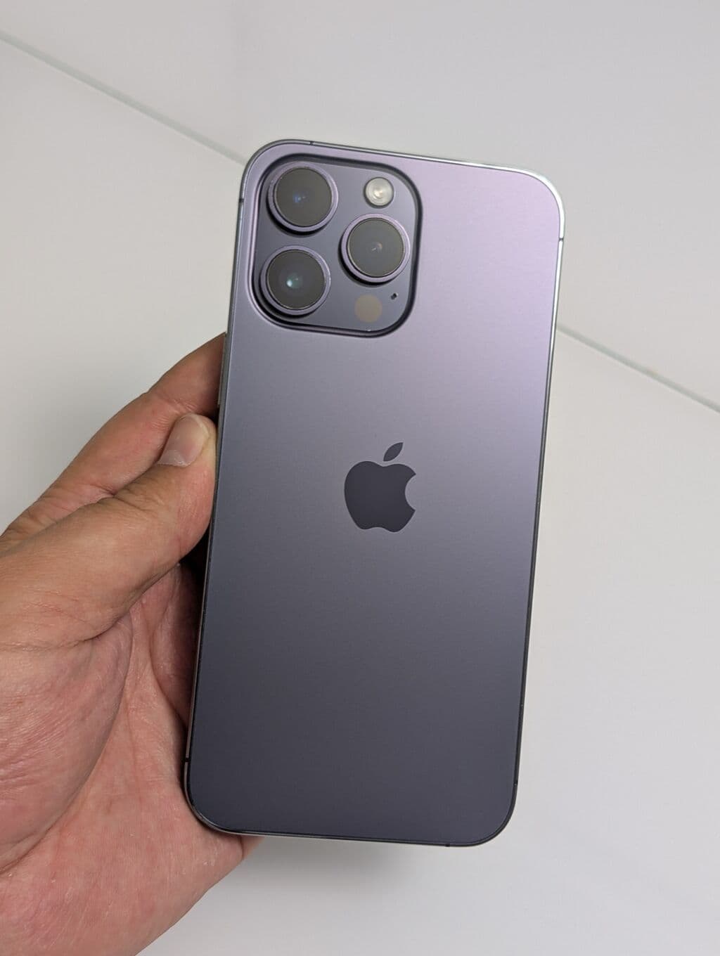 IPhone 14 Pro Max, Б/у, 512 ГБ, Deep Purple, Защитное стекло, Чехол, 80 % 2 из 13