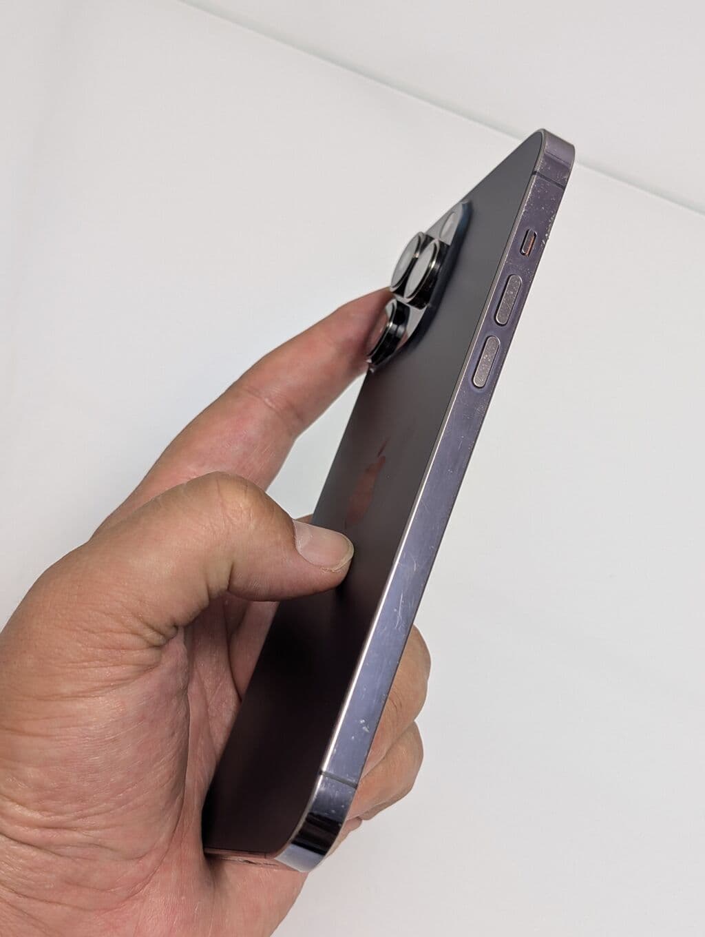 IPhone 14 Pro Max, Б/у, 512 ГБ, Deep Purple, Защитное стекло, Чехол, 80 % 3 из 13