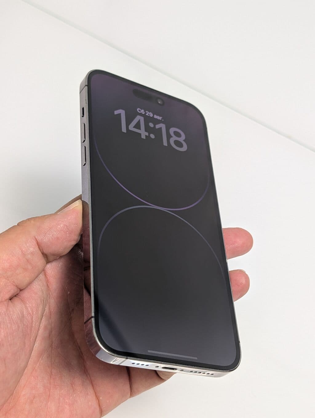 IPhone 14 Pro Max, Б/у, 512 ГБ, Deep Purple, Защитное стекло, Чехол, 80 % 11 из 13