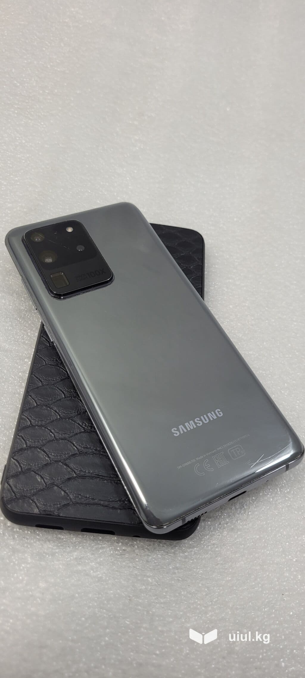 Samsung Galaxy S20 Ultra, Б/у, 128 ГБ, цвет - Серый, 2 SIM 13 из 14