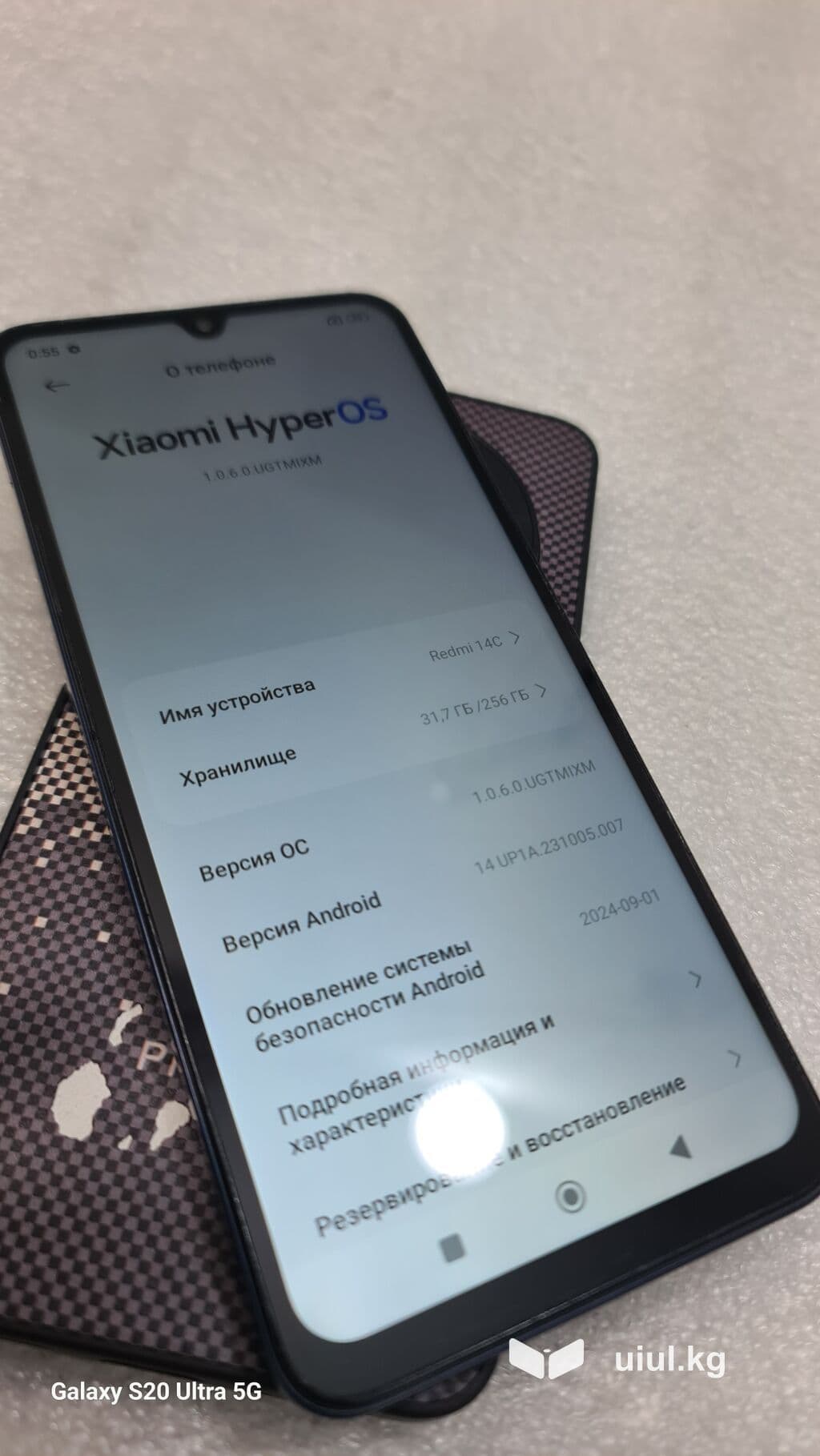 Redmi, Redmi 14C, Б/у, 256 ГБ, цвет - Синий, 2 SIM 3 из 7