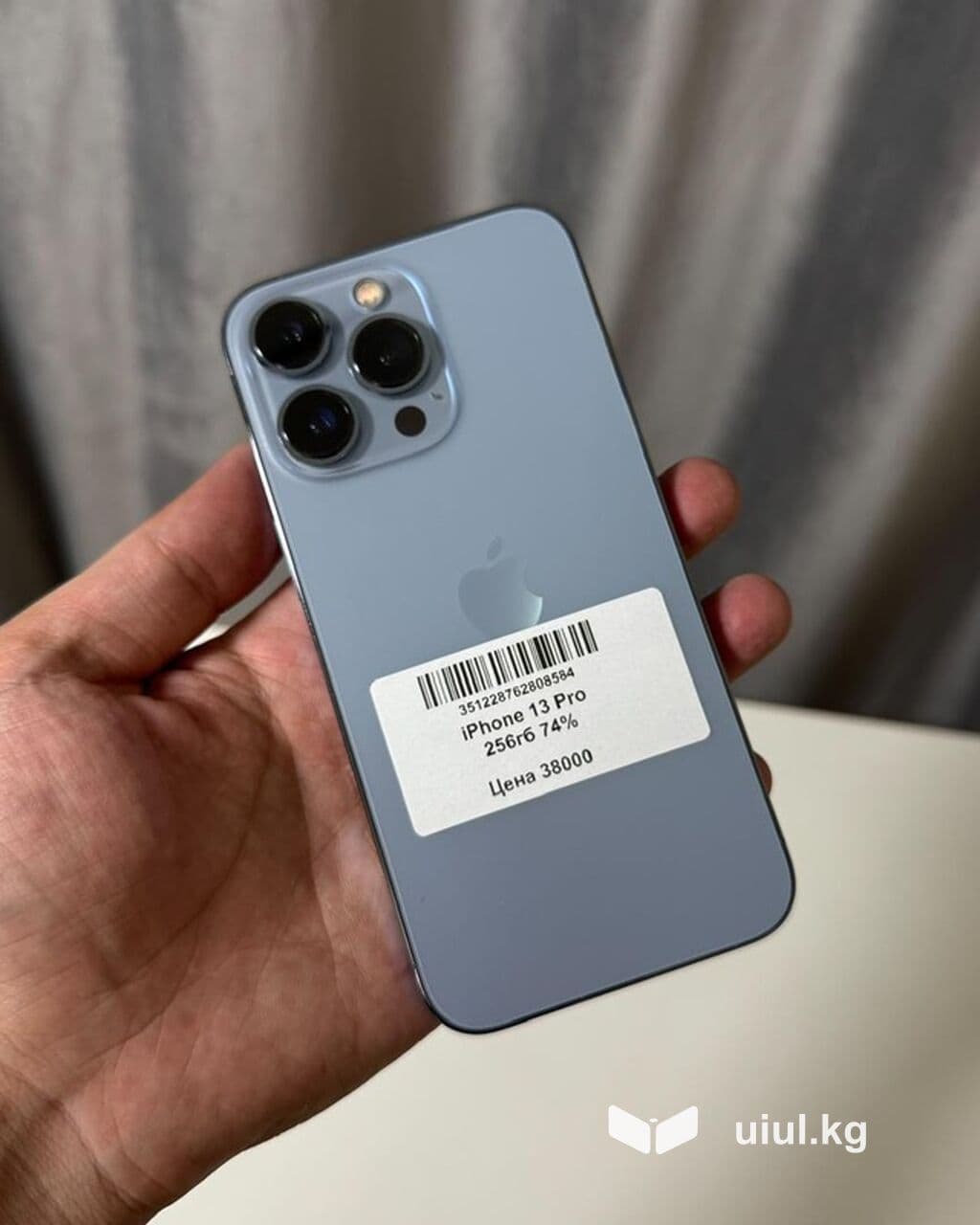 IPhone 13 Pro, Б/у, 256 ГБ, Sierra Blue, Коробка, В рассрочку, 74 % 3 из 6