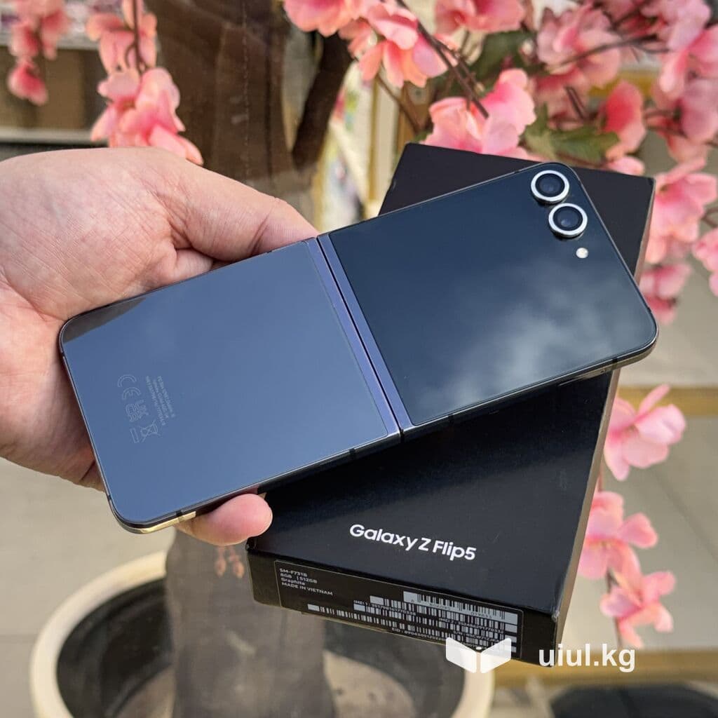 Samsung Galaxy Z Flip 5, Б/у, 512 ГБ, цвет - Черный, 1 SIM, eSIM 13 из 14