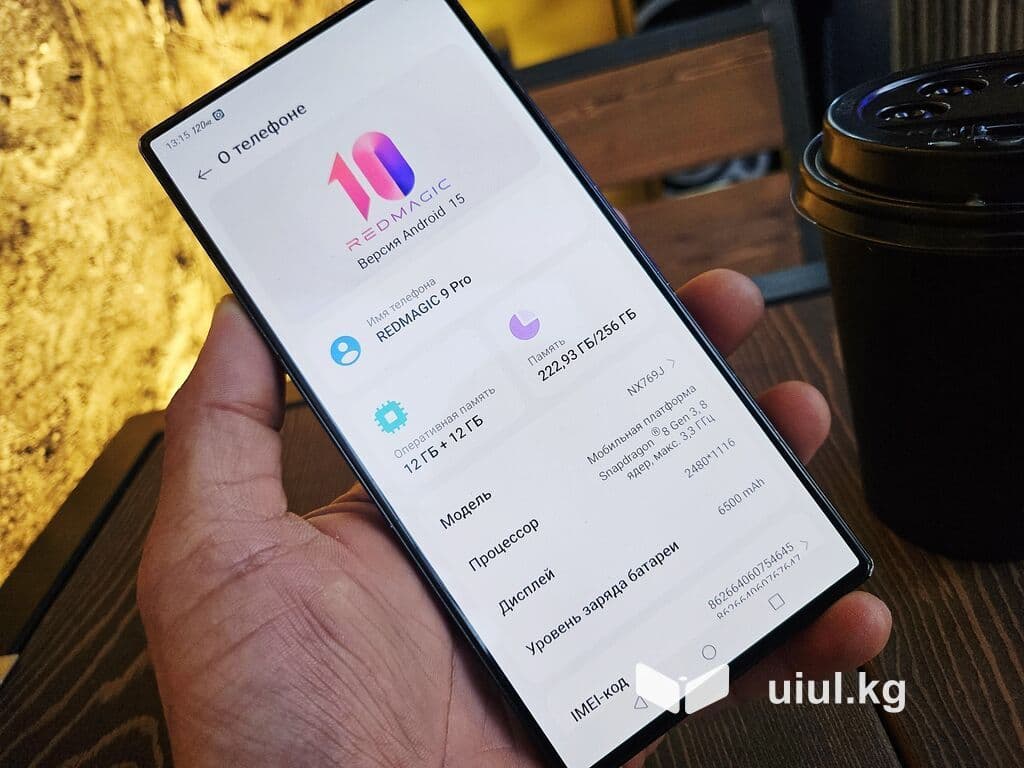 ZTE Axon 9 Pro, Б/у, 256 ГБ, цвет - Черный, 1 SIM, 2 SIM 7 из 19