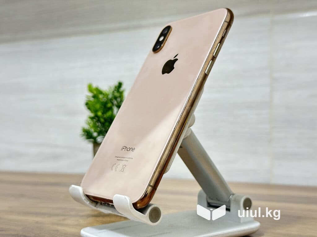 IPhone Xs, Б/у, 256 ГБ, Золотой, 79 % 3 из 10