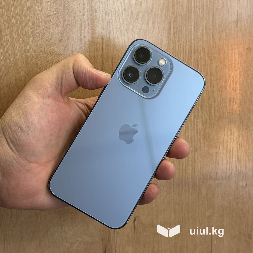 IPhone 13 Pro, Б/у, 512 ГБ, Pacific Blue, Чехол, 94 %