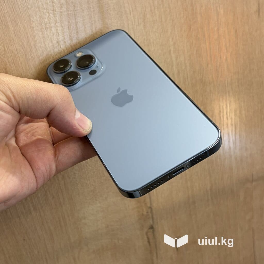 IPhone 13 Pro, Б/у, 512 ГБ, Pacific Blue, Чехол, 94 % 4 из 10