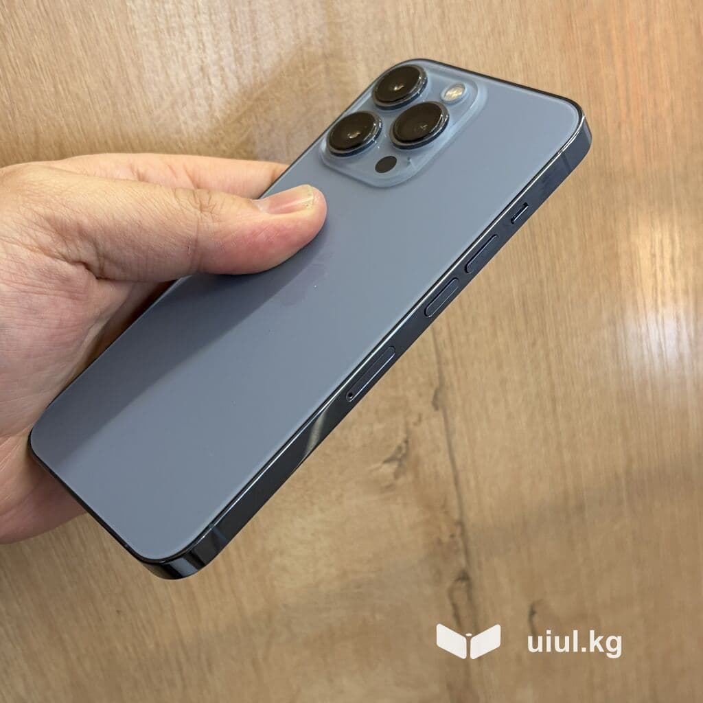 IPhone 13 Pro, Б/у, 512 ГБ, Pacific Blue, Чехол, 94 % 5 из 10
