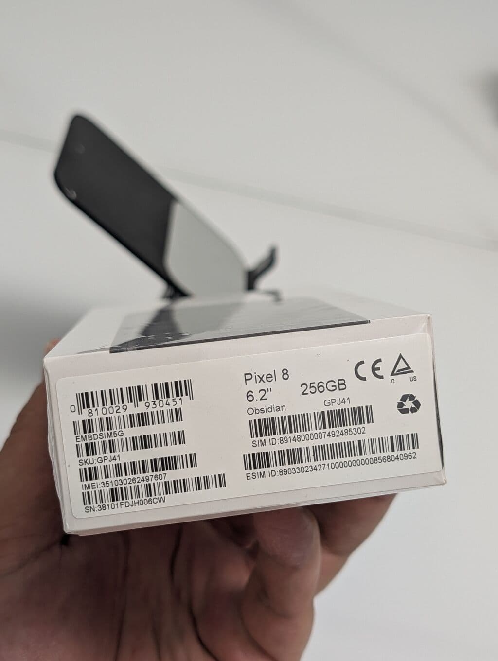 Google Pixel 8, Новый, 256 ГБ, цвет - Черный, 2 SIM 5 из 5