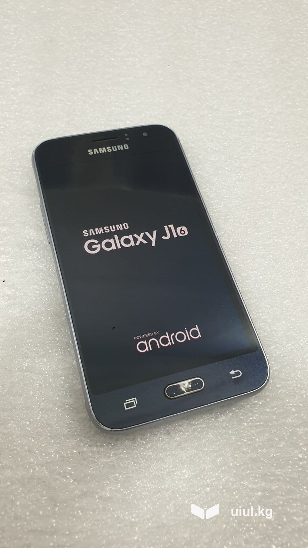 Samsung Galaxy J1 2016, Б/у, 8 ГБ, цвет - Черный, 2 SIM