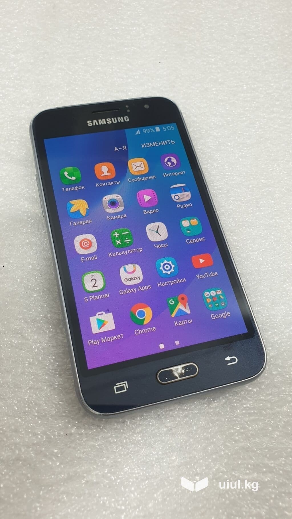 Samsung Galaxy J1 2016, Б/у, 8 ГБ, цвет - Черный, 2 SIM 9 из 12