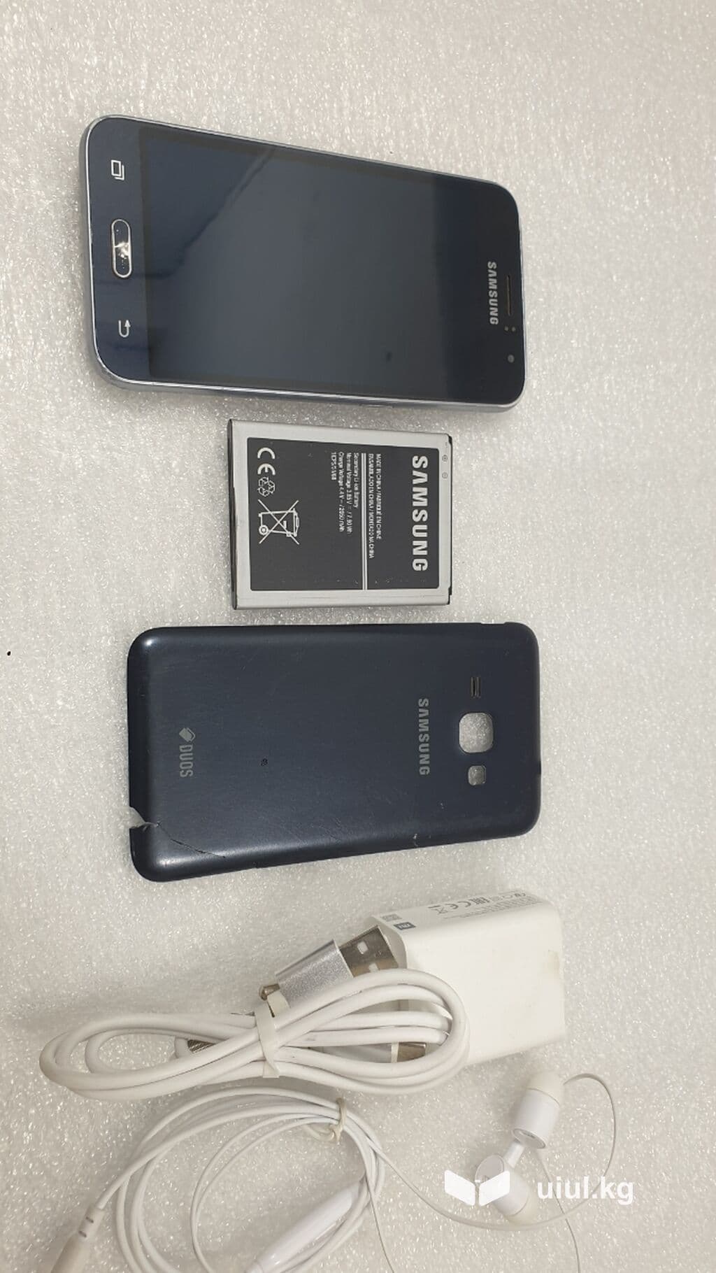 Samsung Galaxy J1 2016, Б/у, 8 ГБ, цвет - Черный, 2 SIM 11 из 12