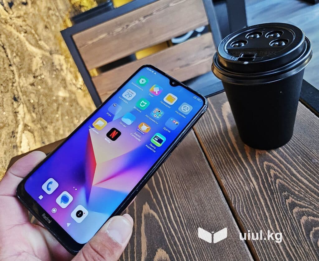 Redmi, Redmi Note 8, Б/у, 64 ГБ, цвет - Черный, 1 SIM, 2 SIM 4 из 11