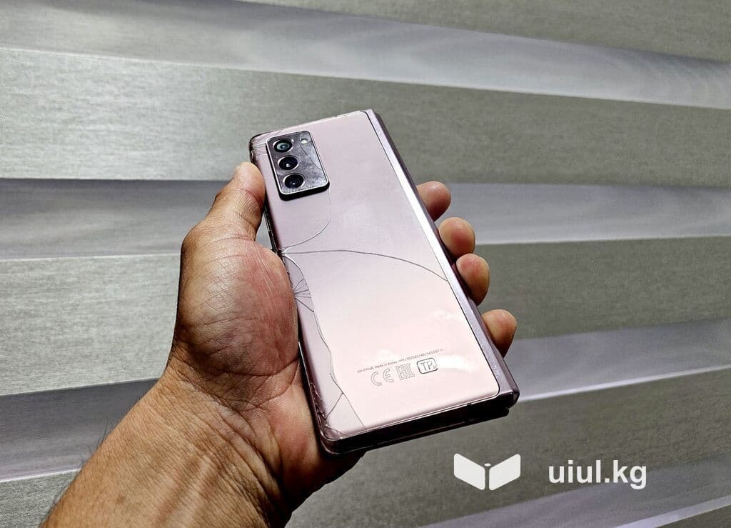 Samsung Galaxy Z Fold 2, Б/у, 256 ГБ, цвет - Розовый, 2 SIM, 1 SIM 11 из 13