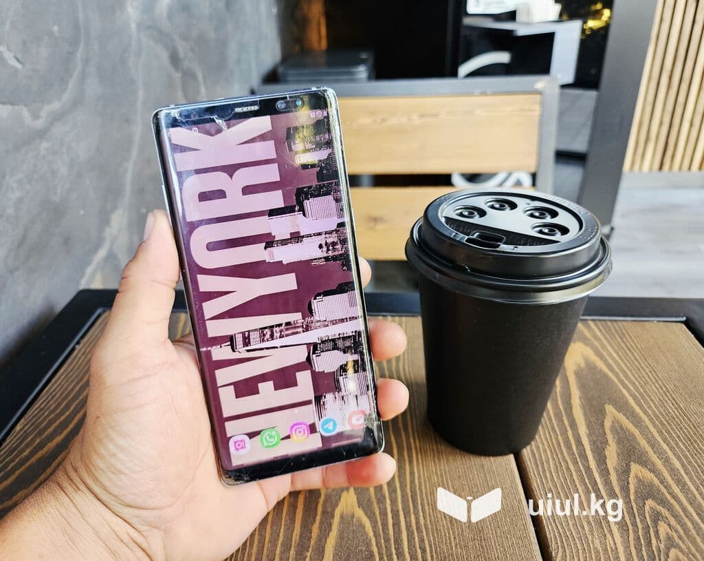 Samsung Galaxy Note 8, Б/у, 64 ГБ, цвет - Черный, 1 SIM 15 из 17