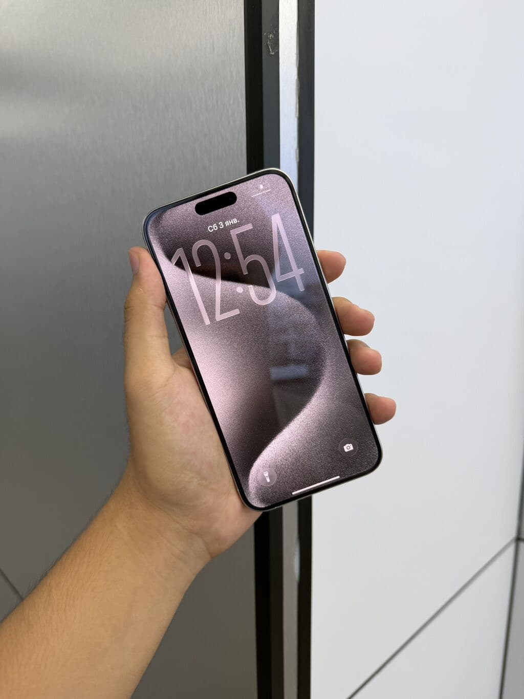 IPhone 15 Pro Max, Б/у, 256 ГБ, White Titanium, В рассрочку, 93 % 2 из 5