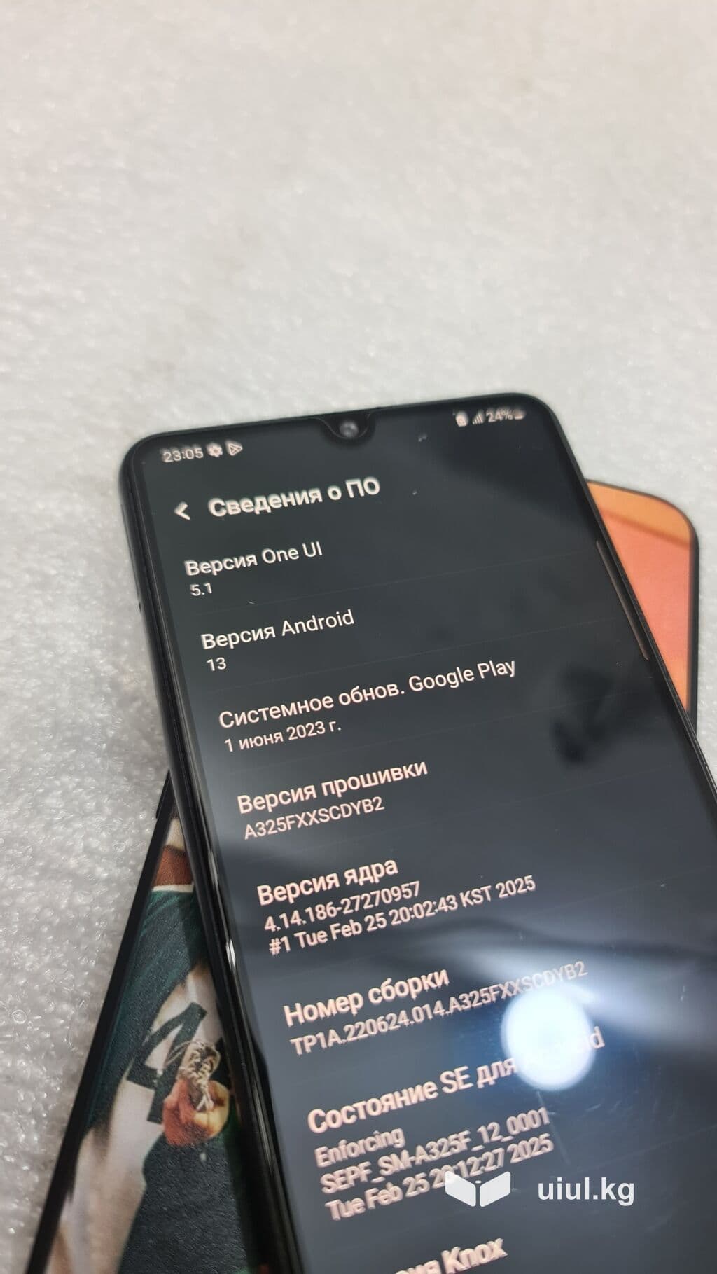 Samsung Galaxy A32 5G, Б/у, 128 ГБ, цвет - Черный, 2 SIM 6 из 10