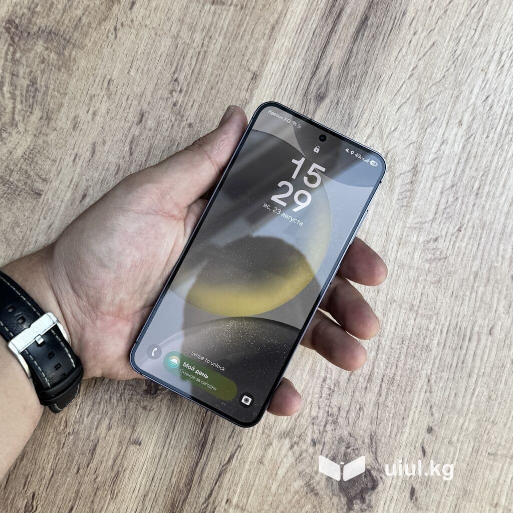 Samsung Galaxy S24, Б/у, 128 ГБ, цвет - Серый, 1 SIM, 2 SIM, eSIM 8 из 16