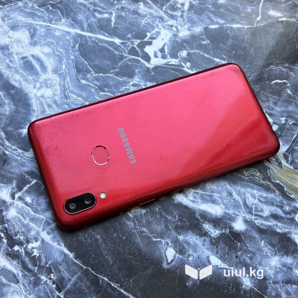 Samsung Galaxy A10s, Б/у, 32 ГБ, цвет - Красный, 2 SIM 7 из 7