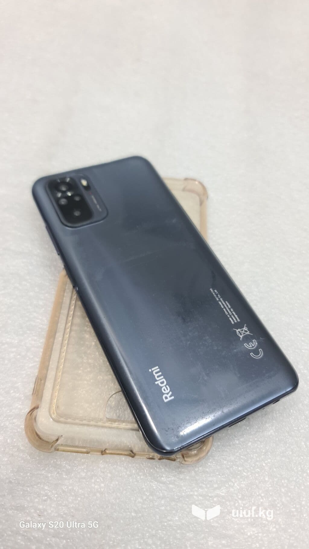 Redmi, Redmi Note 10, Б/у, 128 ГБ, цвет - Черный, 2 SIM 6 из 9