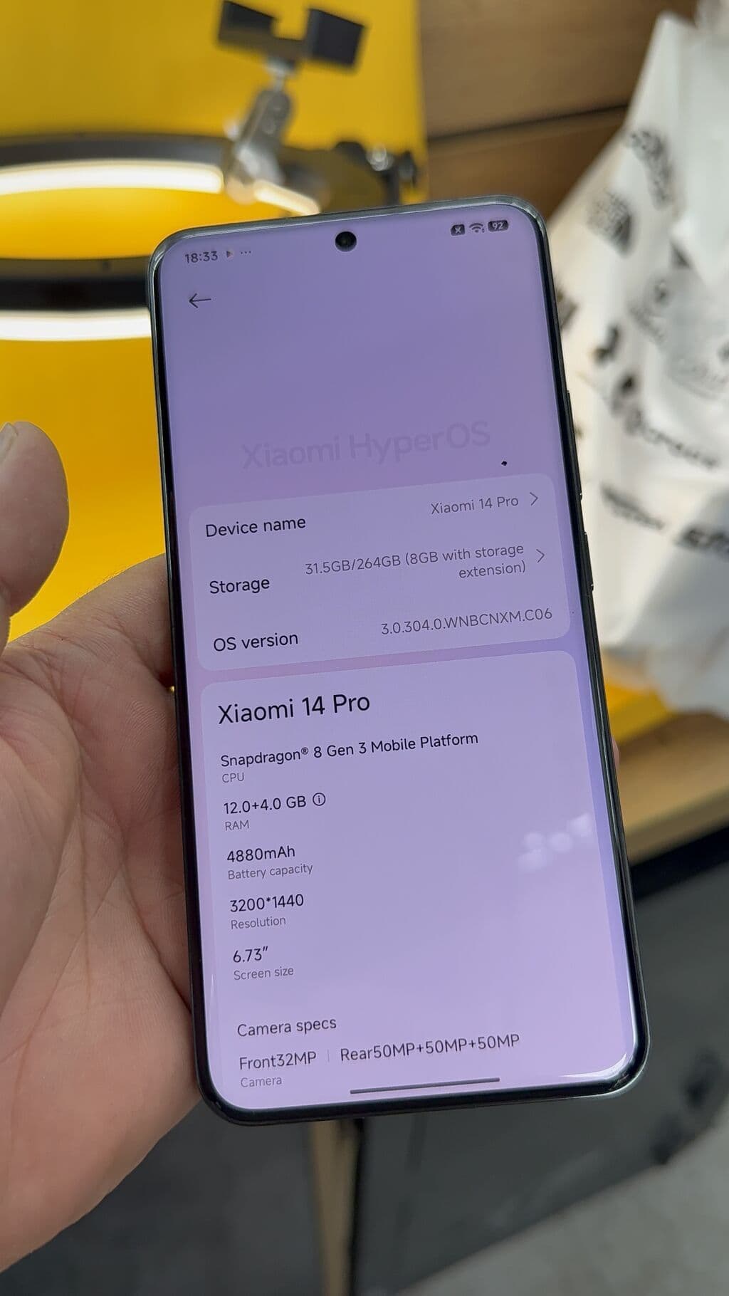 Xiaomi, 14 Pro, Б/у, 256 ГБ, 2 SIM 11 из 11