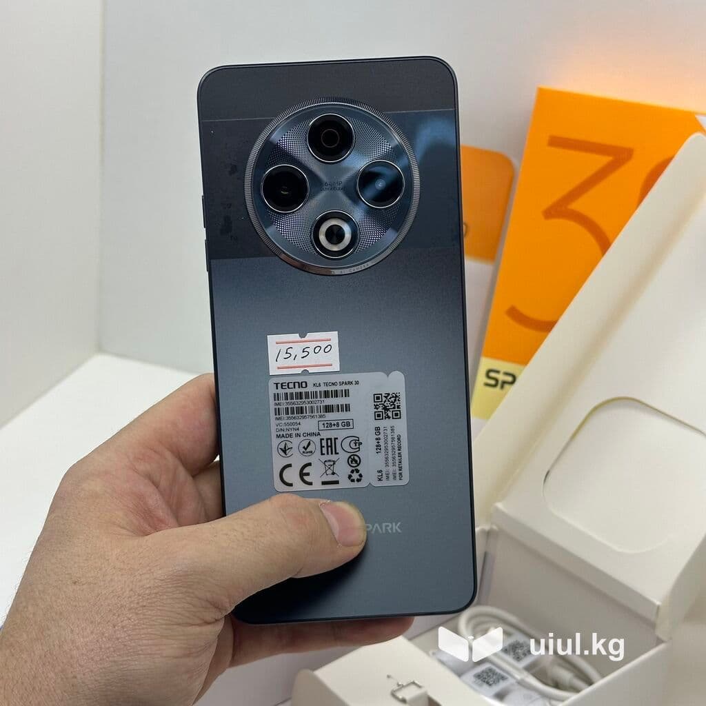 Tecno Spark 30, Новый, 128 ГБ, 2 SIM