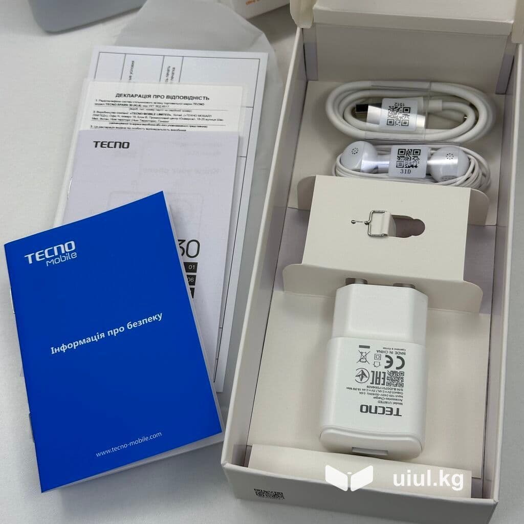 Tecno Spark 30, Новый, 128 ГБ, 2 SIM 2 из 9