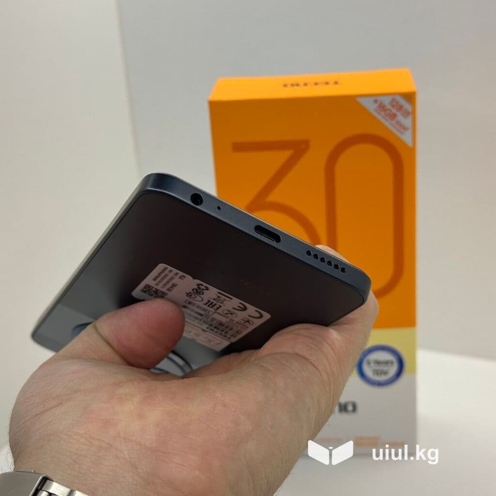 Tecno Spark 30, Новый, 128 ГБ, 2 SIM 4 из 9