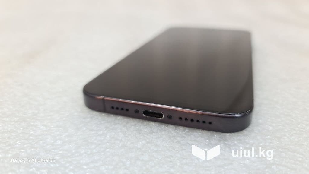 IPhone 15 Pro Max, Б/у, 1 ТБ, Черный, 100 % 12 из 14