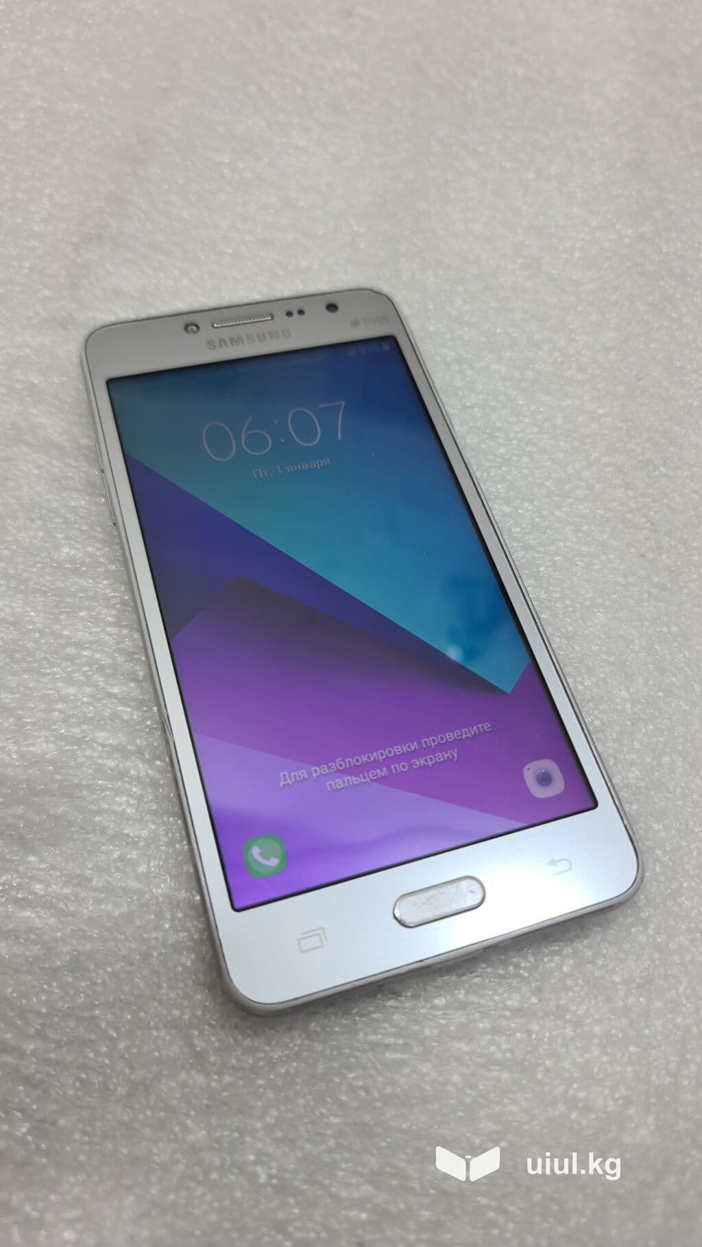 Samsung Galaxy J2 Prime, Б/у, 8 ГБ, цвет - Серый, 2 SIM 2 из 8