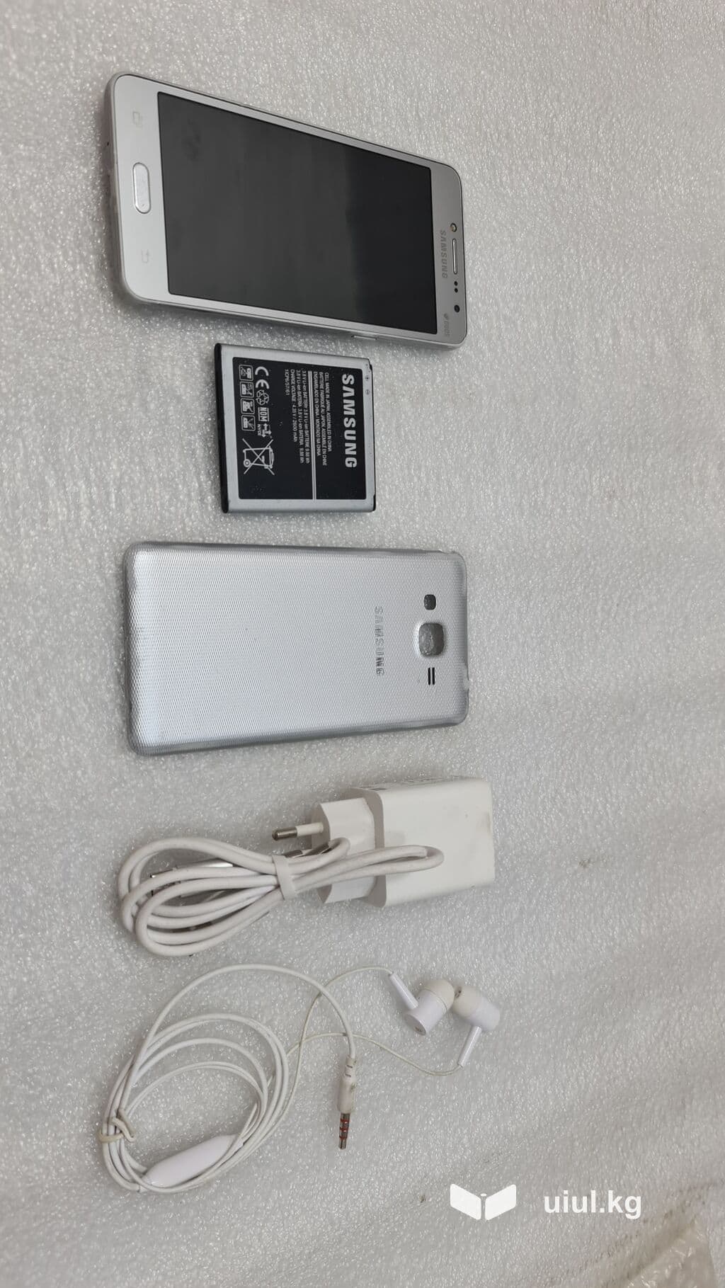 Samsung Galaxy J2 Prime, Б/у, 8 ГБ, цвет - Серый, 2 SIM 8 из 8