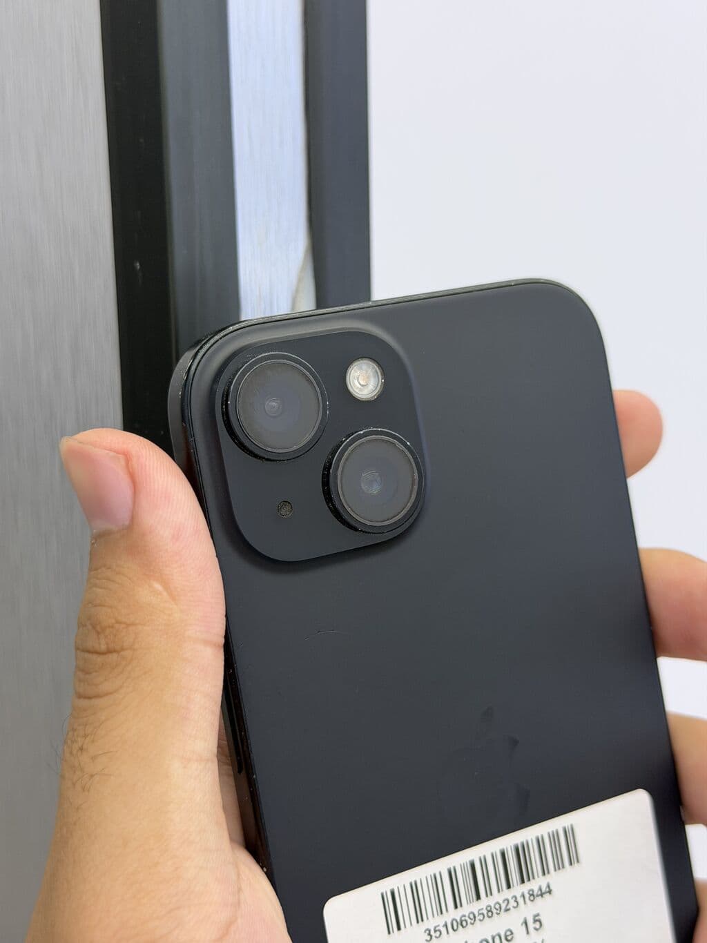 IPhone 15, Б/у, 128 ГБ, Black Titanium, В рассрочку, 84 % 4 из 5