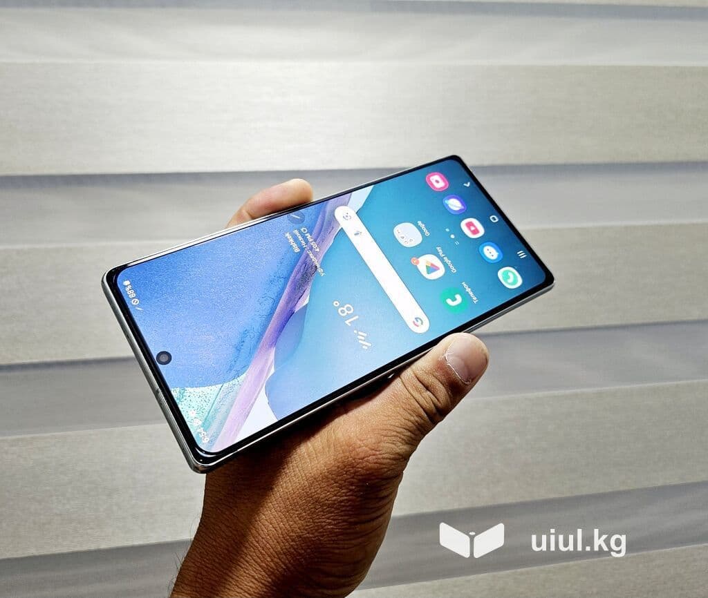 Samsung Galaxy Note 20, Б/у, 256 ГБ, цвет - Зеленый, 1 SIM, 2 SIM 1 из 14