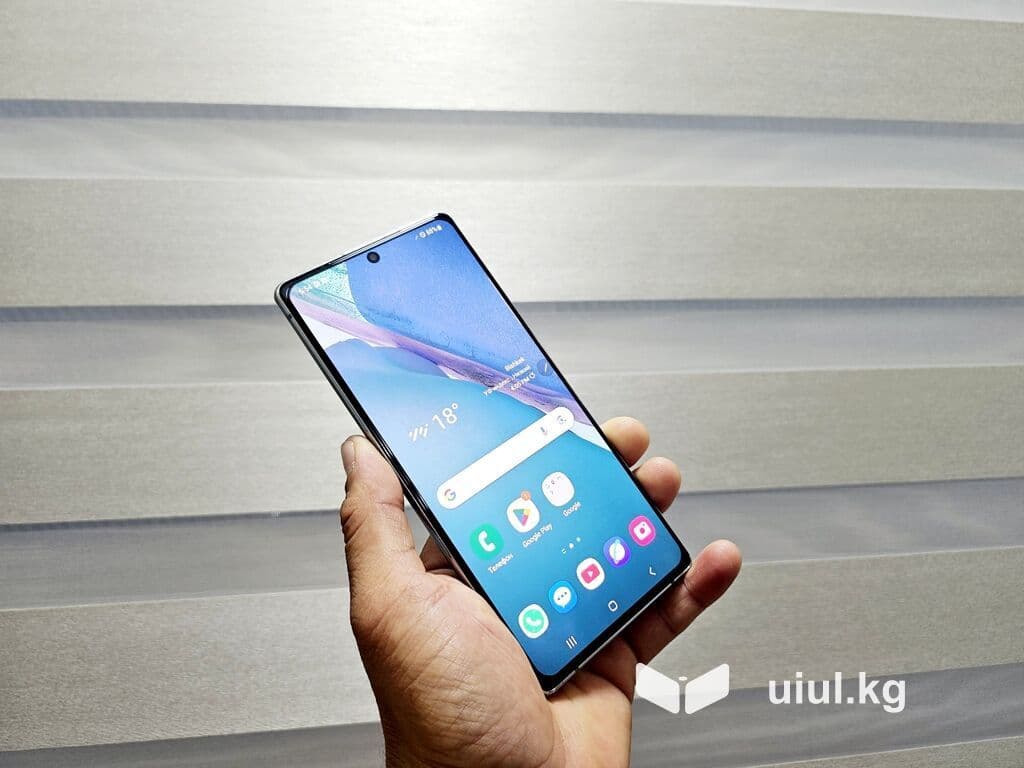 Samsung Galaxy Note 20, Б/у, 256 ГБ, цвет - Зеленый, 1 SIM, 2 SIM 7 из 14
