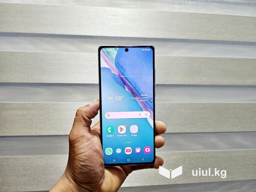 Samsung Galaxy Note 20, Б/у, 256 ГБ, цвет - Зеленый, 1 SIM, 2 SIM 10 из 14