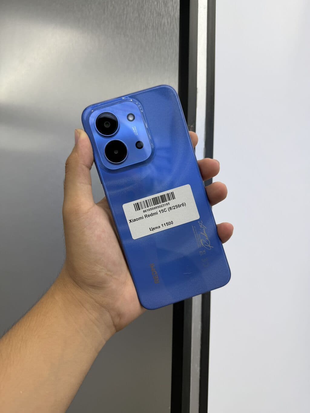 Redmi, Redmi 15C, Б/у, 256 ГБ, цвет - Синий, В рассрочку, 2 SIM