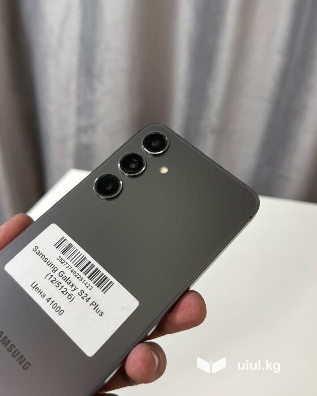 Samsung Galaxy S24+, Б/у, 512 ГБ, цвет - Серый, В рассрочку, 2 SIM 5 из 5