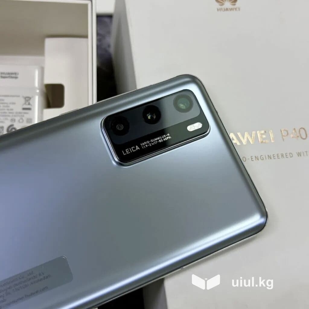 Huawei P40 4G, Новый, 128 ГБ, цвет - Серый, 1 SIM 2 из 8