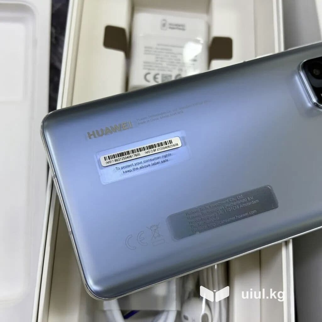Huawei P40 4G, Новый, 128 ГБ, цвет - Серый, 1 SIM 3 из 8