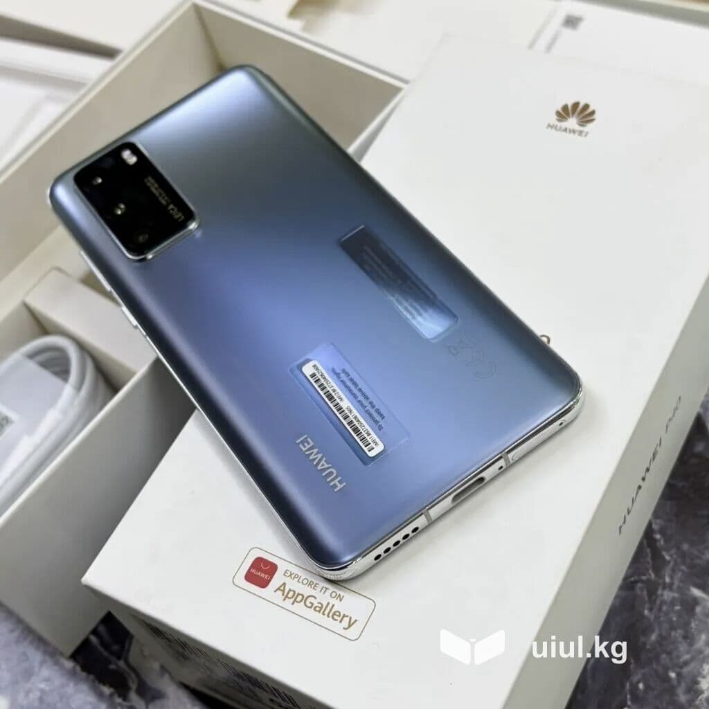 Huawei P40 4G, Новый, 128 ГБ, цвет - Серый, 1 SIM 7 из 8