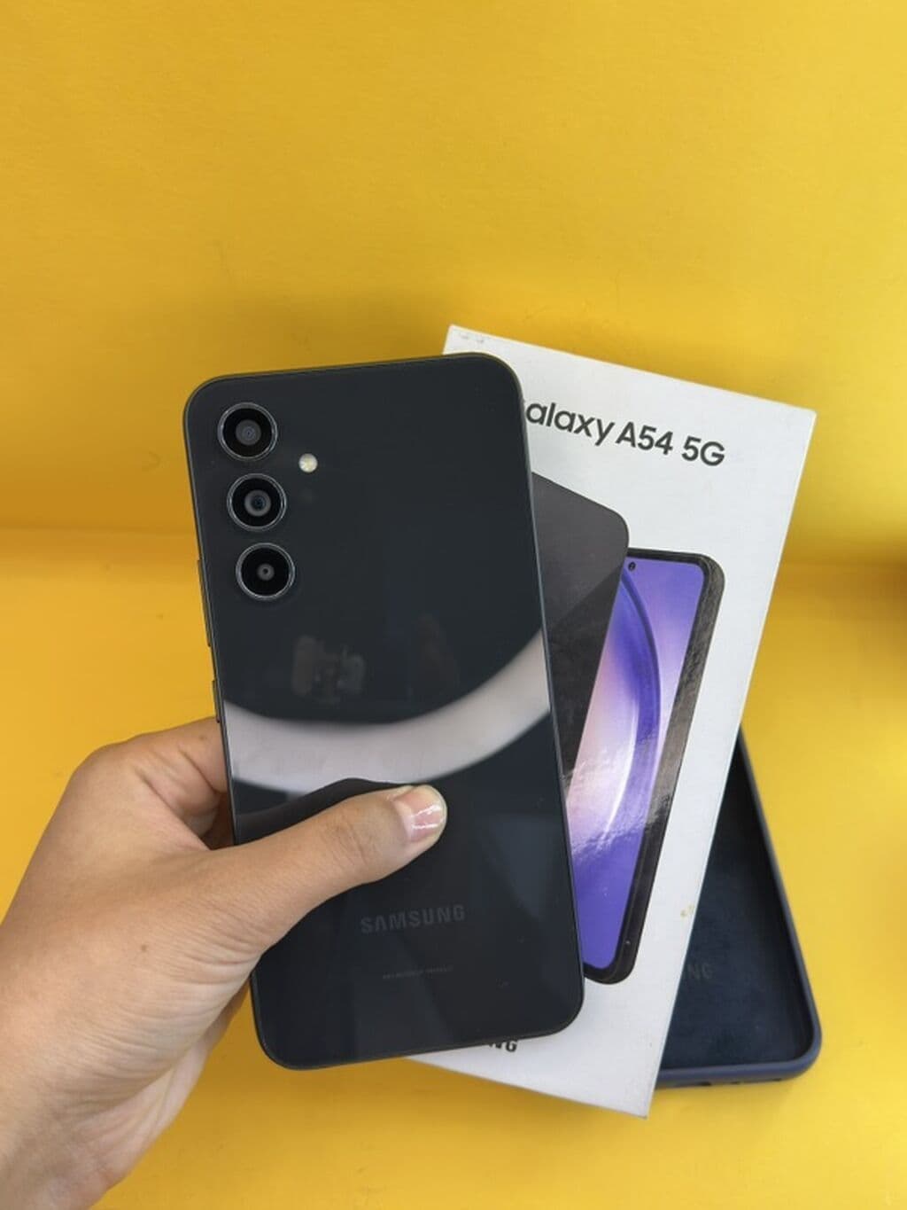 Samsung Galaxy A54, Б/у, 128 ГБ, цвет - Серый, В рассрочку, 2 SIM 9 из 9