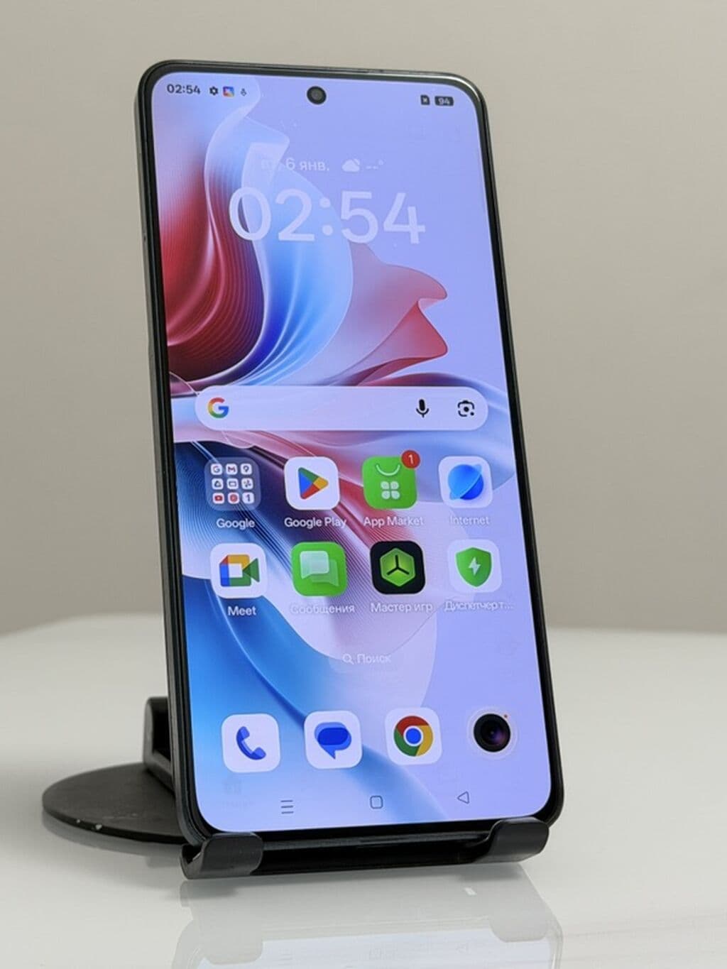 Oppo Reno 11 F 5G, Б/у, 256 ГБ, цвет - Зеленый, 2 SIM 10 из 10