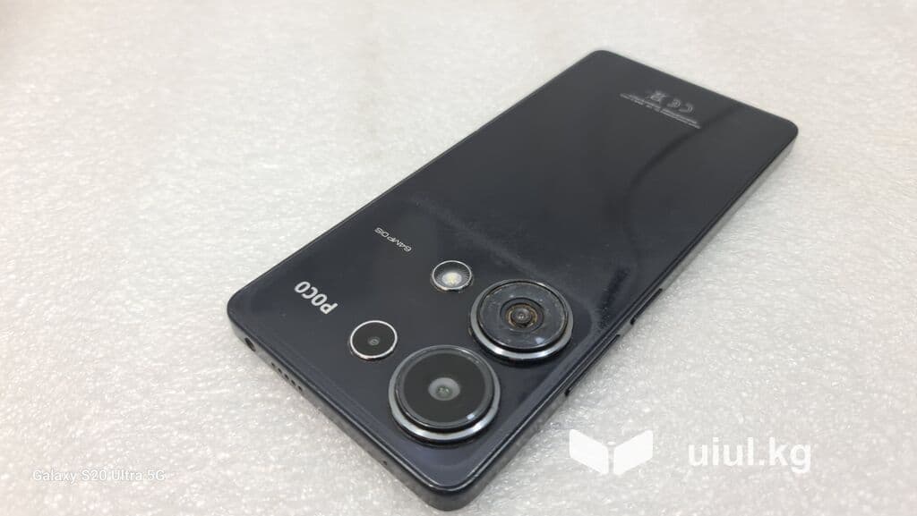 Poco M6 Pro 5G, Б/у, 256 ГБ, цвет - Черный, 2 SIM 1 из 10