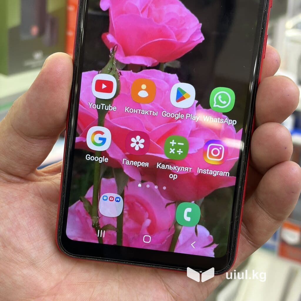 Samsung Galaxy A10, Б/у, 32 ГБ, цвет - Красный, 2 SIM 9 из 15