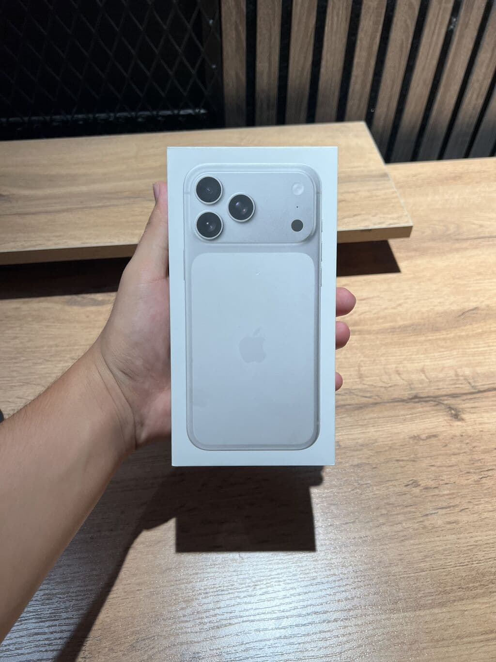 IPhone 17 Pro Max, Новый, 256 ГБ, White Titanium, Защитное стекло, Чехол, Коробка, В рассрочку, 100 %
