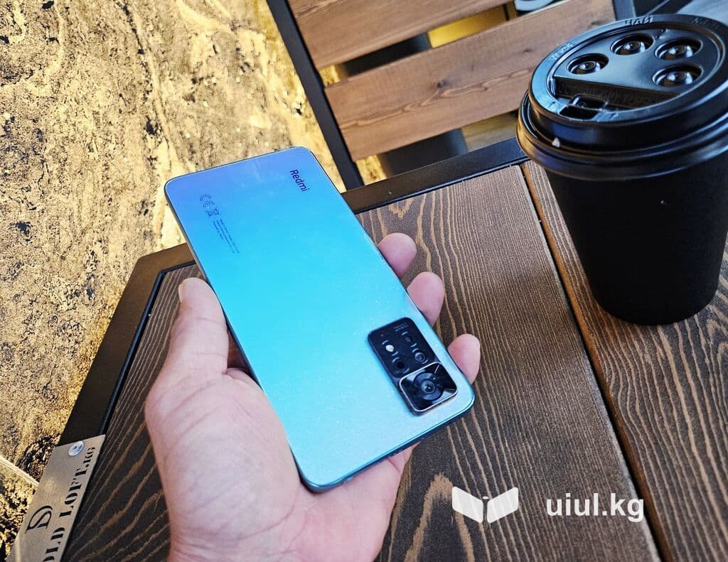 Redmi, Redmi Note 11 Pro, Б/у, 128 ГБ, цвет - Голубой, 1 SIM, 2 SIM 5 из 15