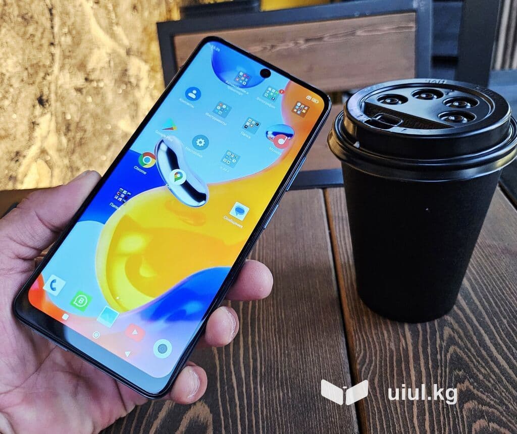 Redmi, Redmi Note 11 Pro, Б/у, 128 ГБ, цвет - Голубой, 1 SIM, 2 SIM 10 из 15