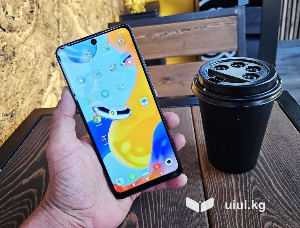 Redmi, Redmi Note 11 Pro, Б/у, 128 ГБ, цвет - Голубой, 1 SIM, 2 SIM 15 из 15