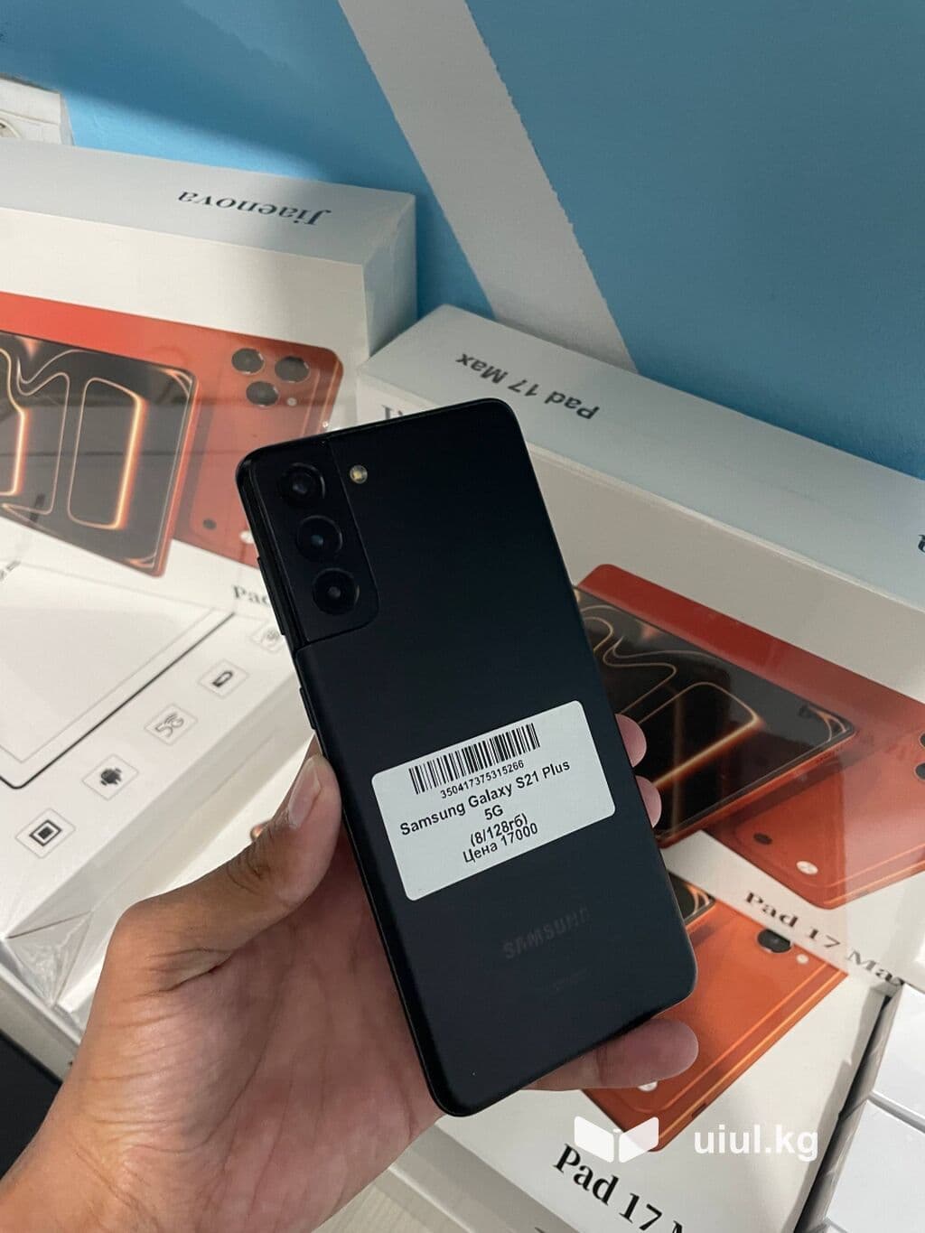Samsung Galaxy S21 Plus 5G, Б/у, 128 ГБ, цвет - Черный 3 из 9