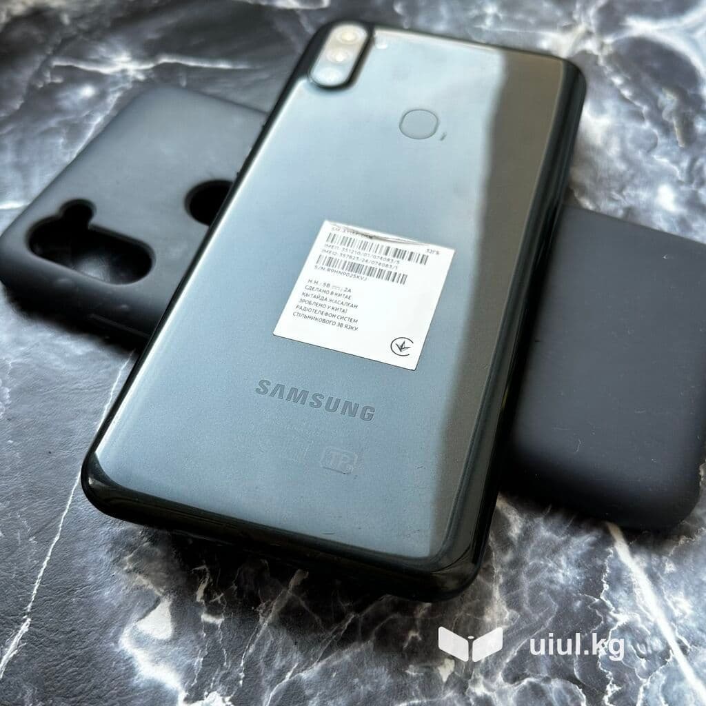 Samsung Galaxy A11, Б/у, 32 ГБ, цвет - Серый, 2 SIM 3 из 14